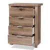 Laverne Modern And Contemporary Oak Finished 4 Drawer Chest Brown - Baxton Studio 2 Laverne Modern And Contemporary Oak Finished 4 Drawer Chest Brown - Baxton Studio -Bedroom Home Store GUEST f478c588 2c66 4de5 be30 ec0438473b09