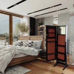 Jewelry Armoire Brown - Ore International 7 Jewelry Armoire Brown - Ore International -Bedroom Home Store GUEST f48c862a 5ee6 4ef1 b560 426b97dad716