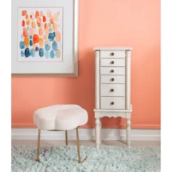 Obrecht Jewelry Armoire Off White - Powell Company 31 Obrecht Jewelry Armoire Off White - Powell Company -Bedroom Home Store GUEST f535e963 e5c3 4492 ba09 386a16d155fd