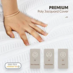 Costway Full Size Wood Bed Frame & 8'' Foam Mattress Set CertiPUR-US Certified 17 Costway Full Size Wood Bed Frame & 8'' Foam Mattress Set CertiPUR-US Certified -Bedroom Home Store GUEST f5a41f7a 1d64 4269 a5e9 c88bbccbf130