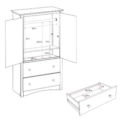 Clothing Armoire Black - Prepac 10 Clothing Armoire Black - Prepac -Bedroom Home Store GUEST f5f88b4b dc8a 4960 9f95 b37992c1ee3d