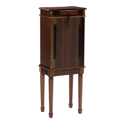 Kasey Jewelry Armoire Walnut - Powell Company 7 Kasey Jewelry Armoire Walnut - Powell Company - Image 6