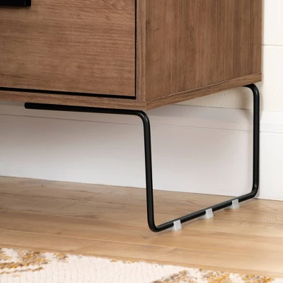 Slendel 2 Drawer Nightstand Light Brown - South Shore 6 Slendel 2 Drawer Nightstand Light Brown - South Shore - Image 4