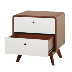 Cassie Mid-Century Modern Nightstand Walnut/White - Buylateral 10 Cassie Mid-Century Modern Nightstand Walnut/White - Buylateral -Bedroom Home Store GUEST f8cba587 a7ec 4bce b82f 10508a836b8b