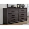 Flemming 6 Drawer Dresser Gray - MiBasics 2 Flemming 6 Drawer Dresser Gray - MiBasics -Bedroom Home Store GUEST f9f1cc4d f38b 41ad 8711 496a392a569e