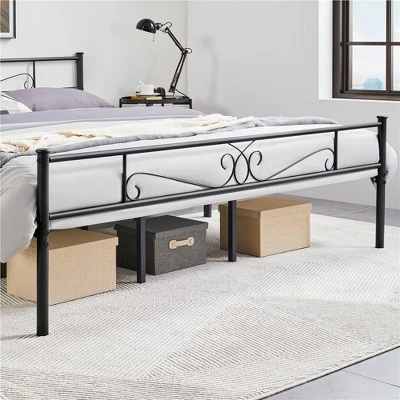 Yaheetech Metal-Framed Bed, Platform Bed With Headboard And Footboard 5 Yaheetech Metal-Framed Bed, Platform Bed With Headboard And Footboard - Image 3