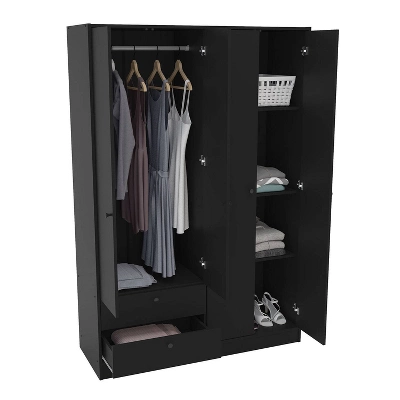 Denmark 4 Door 2 Drawer Wardrobe - Polifurniture 4 Denmark 4 Door 2 Drawer Wardrobe - Polifurniture - Image 2