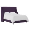 Dianna Swoop Arm Wingback Velvet Bed - Skyline Furniture 2 Dianna Swoop Arm Wingback Velvet Bed - Skyline Furniture -Bedroom Home Store GUEST facd2456 cef8 4da1 b61f fd988cc64b11
