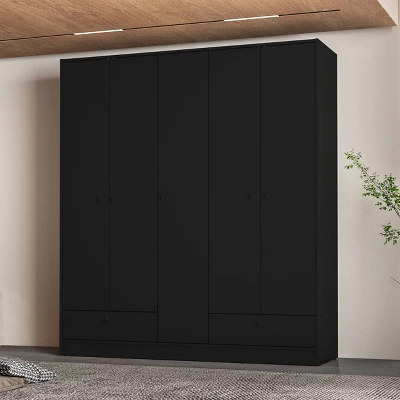 Denmark 5 Door 2 Drawer Wardrobe - Polifurniture 8 Denmark 5 Door 2 Drawer Wardrobe - Polifurniture - Image 6