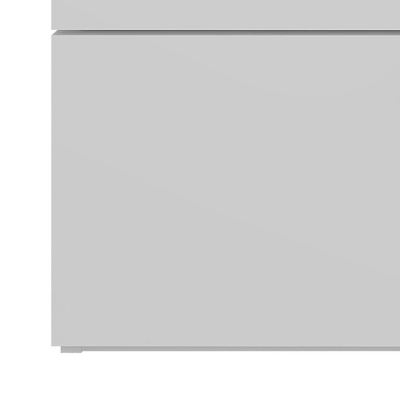 Delmar Wood 6 Drawer Dresser Matte White - Hillsdale Furniture 11 Delmar Wood 6 Drawer Dresser Matte White - Hillsdale Furniture - Image 9