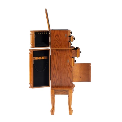 Marie Jewelry Armoire Oak - Powell Company 7 Marie Jewelry Armoire Oak - Powell Company - Image 5