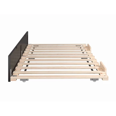 Twin Trundle Bed Espresso - AFI 5 Twin Trundle Bed Espresso - AFI - Image 3