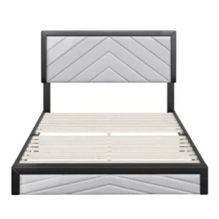Blake Chevron Stitched Upholstered Platform Bed - Eco Dream 10 Blake Chevron Stitched Upholstered Platform Bed - Eco Dream -Bedroom Home Store GUEST fe2fad09 a664 41f3 8b80 ebb184bbc916