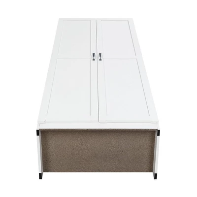 Set Of 2 Hopkins Modern 7 Shelf Freestanding Storage Closets - Manhattan Comfort 10 Set Of 2 Hopkins Modern 7 Shelf Freestanding Storage Closets - Manhattan Comfort - Image 9
