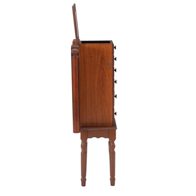Wylie Jewelry Armoire Cherry Red - Powell Company 7 Wylie Jewelry Armoire Cherry Red - Powell Company - Image 5