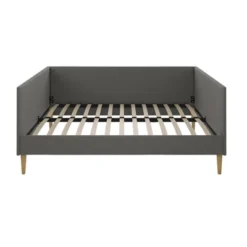 Queen Fabio Mid-Century Daybed Queen Gray Linen - Room & Joy 13 Queen Fabio Mid-Century Daybed Queen Gray Linen - Room & Joy -Bedroom Home Store GUEST ff2f9ed0 242b 4e5c abeb a908297f16d0